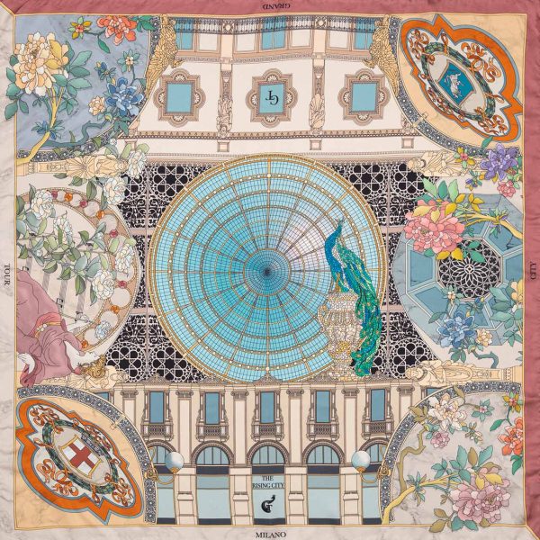 The Rising City Foulard Mosaic