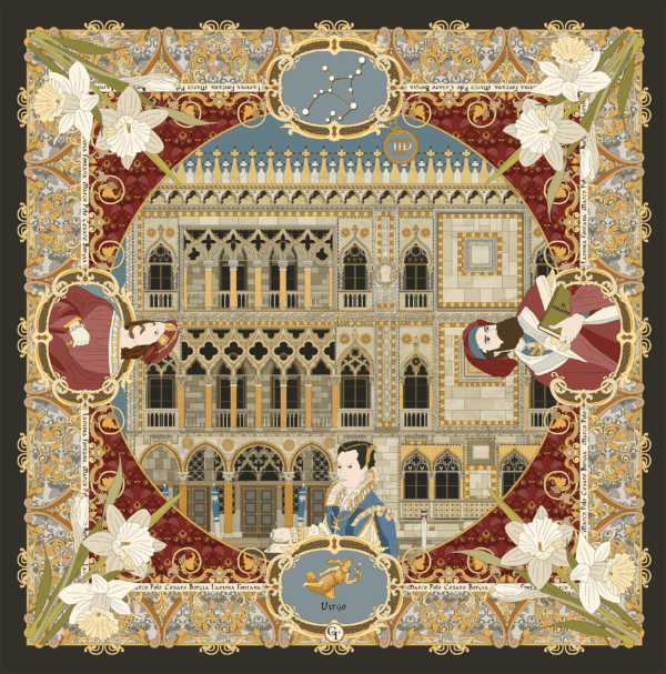 Zodiaco Foulard Virgo