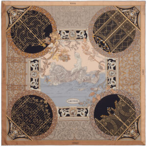 Foulard Lake Bliss Gold