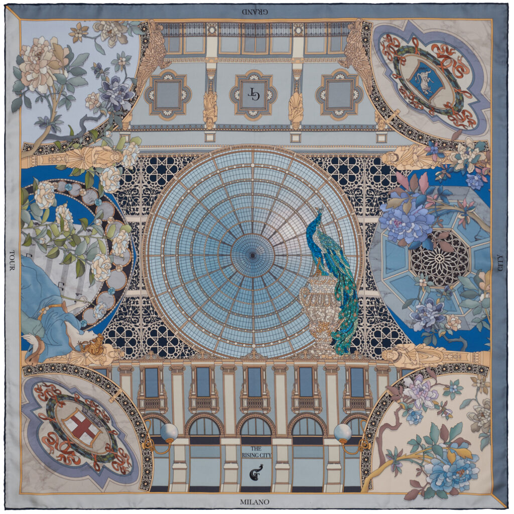 Foulard The Rising City Glass