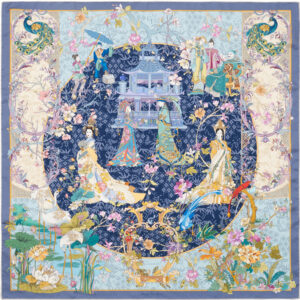 Foulard Turandot Blu