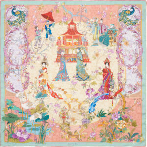 Foulard Turandot Rosa