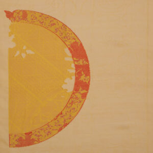 Sciarpa Jacquard Giallo