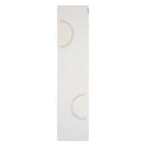 Sciarpa Jacquard Navy Bianco